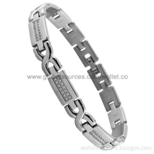 Charming High-quality Stainless Steel Bracelet for Man or Women, ODM/OEM Designs Accepted